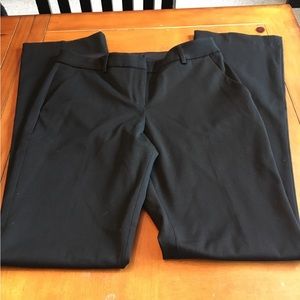 Express Columnist Barely Boot Midrise Dress Pants